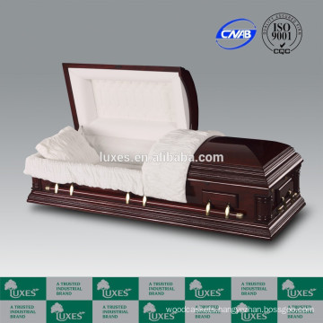 LUXESAmerican Style Wooden Casket For Funeral_China Caskets Manufactures